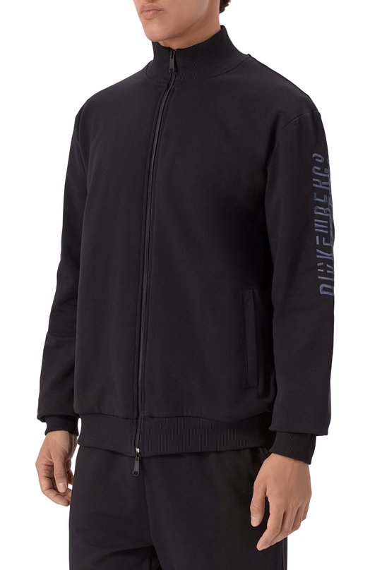 Хлопковый спортивный костюм Dirk Bikkembergs BMF1337 Чёрный  BMF1337 Фото 2