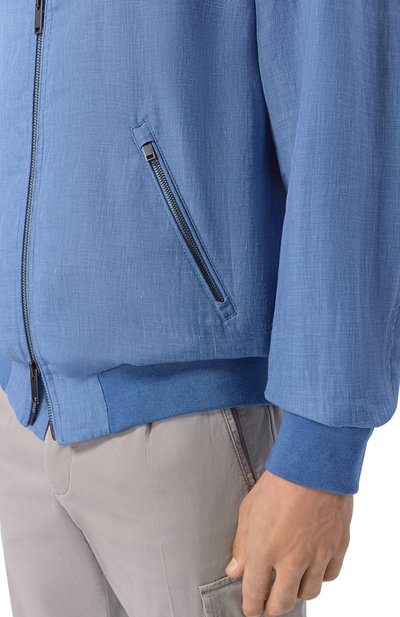 Бомбер изо льна и шерсти MVST, арт. M26.2PM.0008/F098 LINEN RAIN SYSTEM (WITH0UT MEMBR, фото 5