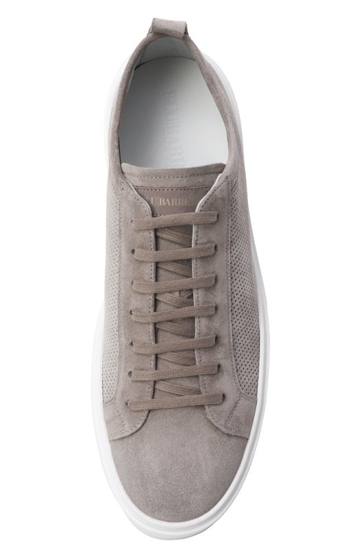 Замшевые кеды Foley Blu Barrett F0LEY-14102.2/LIGHT CASHEMERE Серый  F0LEY-14102.2/LIGHT CASHEMERE Фото 5