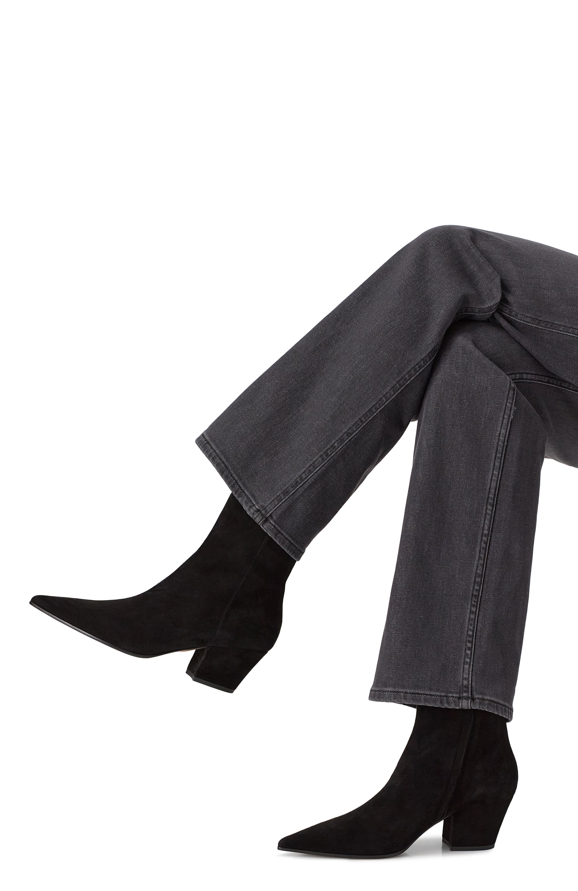 Замшевые ботильоны keinna 55 GIANVITO ROSSI, арт. G72937.55RIC.CASNER0, фото 3