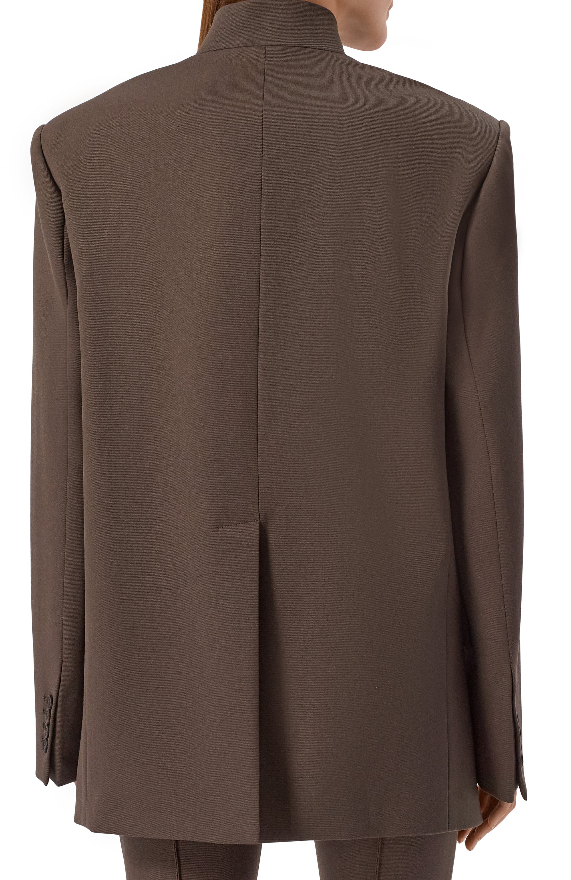 Шерстяной жакет THE ATTICO, арт. 251WCG00084/WWW061AA, фото 4