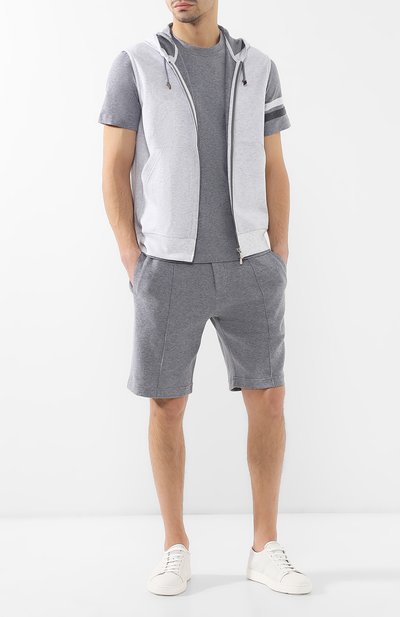 Хлопковый жилет BRUNELLO CUCINELLI, арт. M0T319079G, фото 2