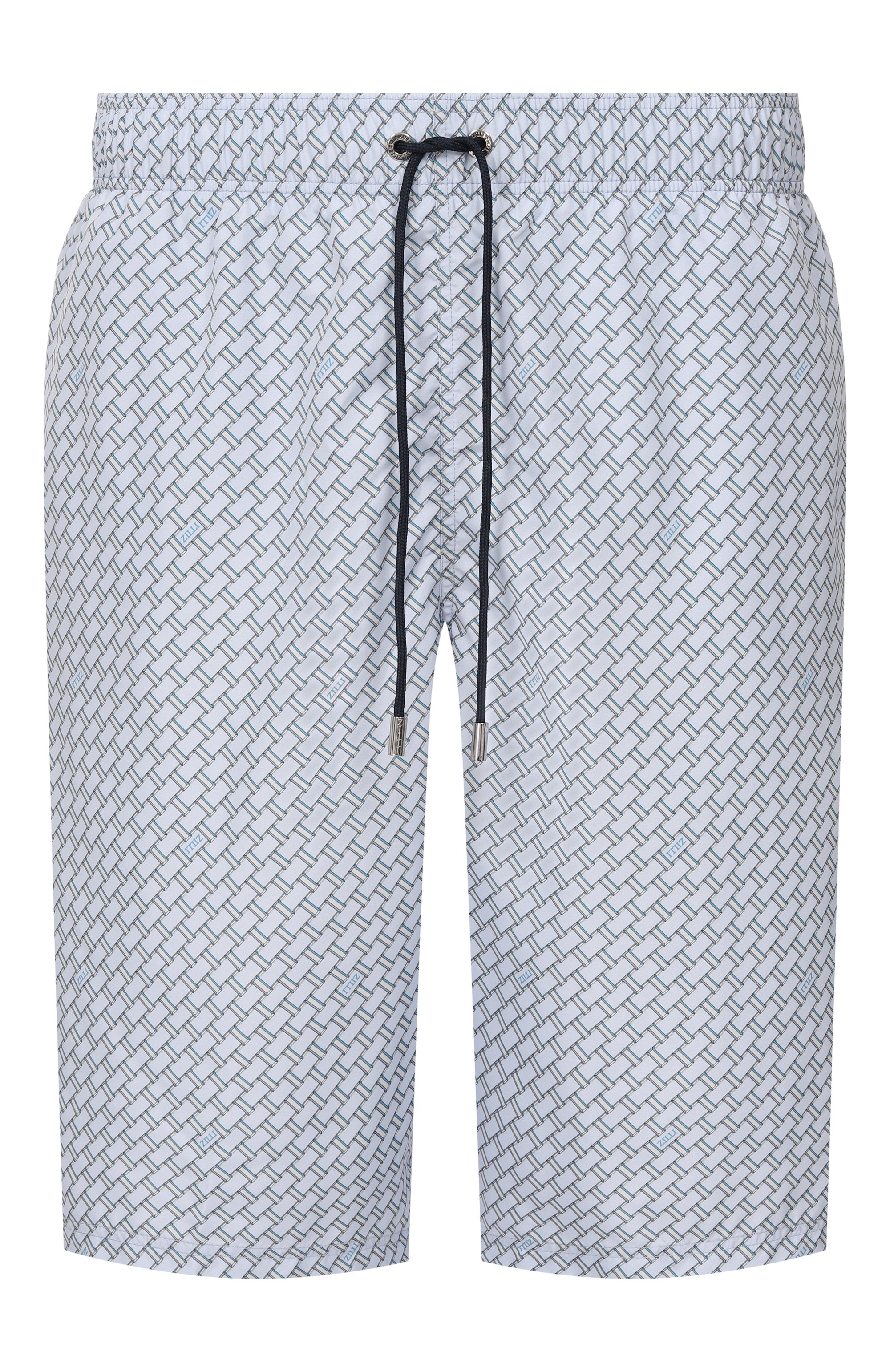 Плавки-шорты ZILLI светло-голубого цвета по цене 72950 руб., арт. BMPL52M2000VW0I01, фото 1 Плавки-шорты ZILLI, арт. BMPL52M2000VW0I01, фото 1