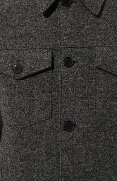 Шерстяная куртка-рубашка HARRIS WHARF LONDON, арт. C9331MLC, фото 5