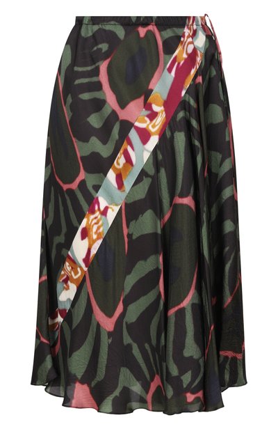 Женская юбка из вискозы DRIES VAN NOTEN, арт. 262-130805/4001