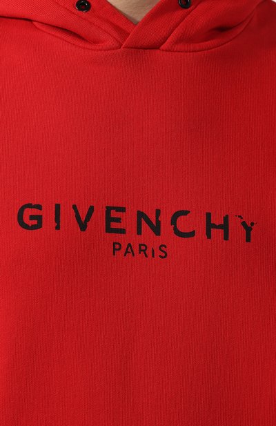 Хлопковое худи GIVENCHY, арт. BM700R30AF, фото 5