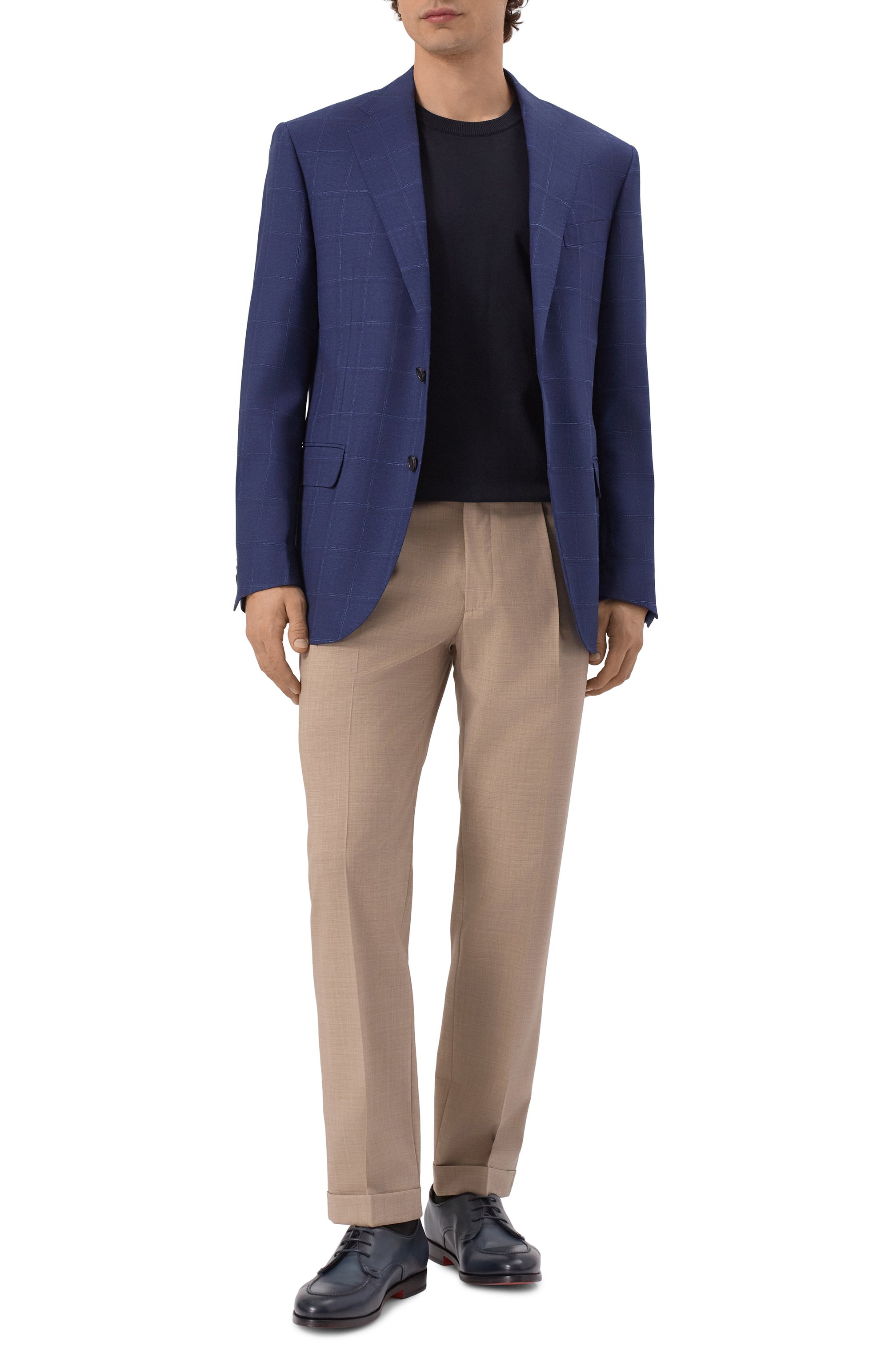 Кожаные дерби colin SANTONI, арт. MCCG19005SA1SLAS, фото 2