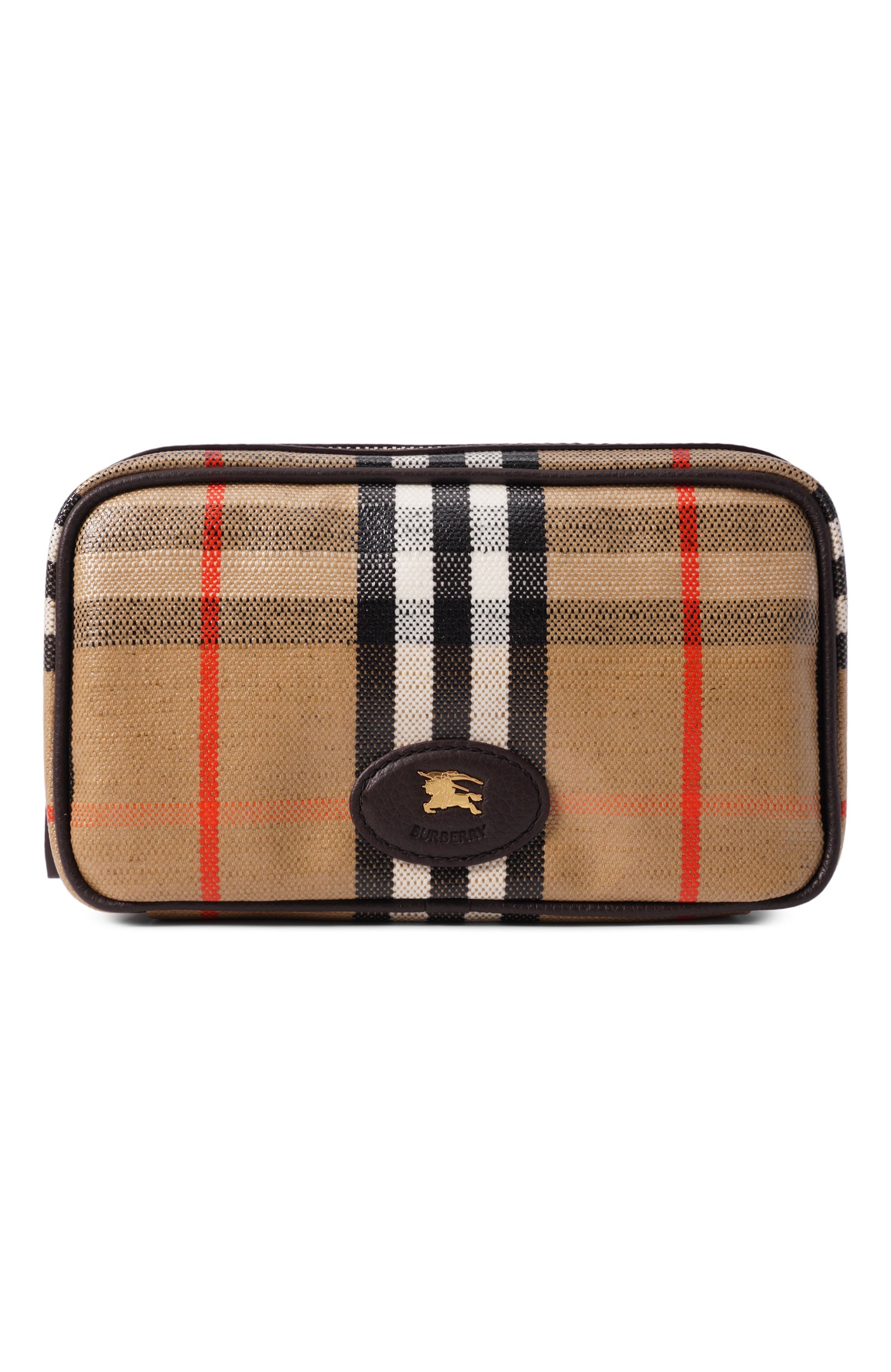 Текстильная косметичка BURBERRY бежевого цвета по цене 63150 руб., арт. 8127994, фото 1 Текстильная косметичка BURBERRY, арт. 8127994, фото 1