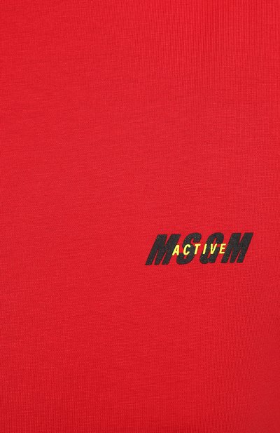 Хлопковая футболка MSGM, арт. 2945MDM18 207648, фото 5