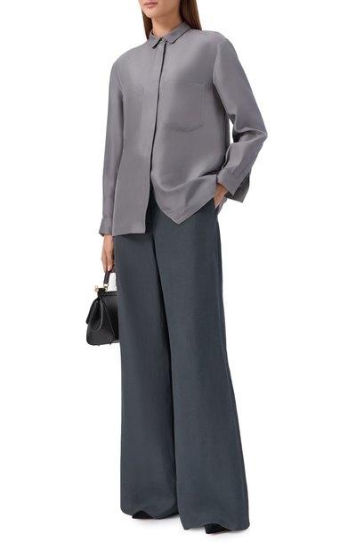 Льняные брюки GIORGIO ARMANI, арт. GW002791/TE11126, фото 2