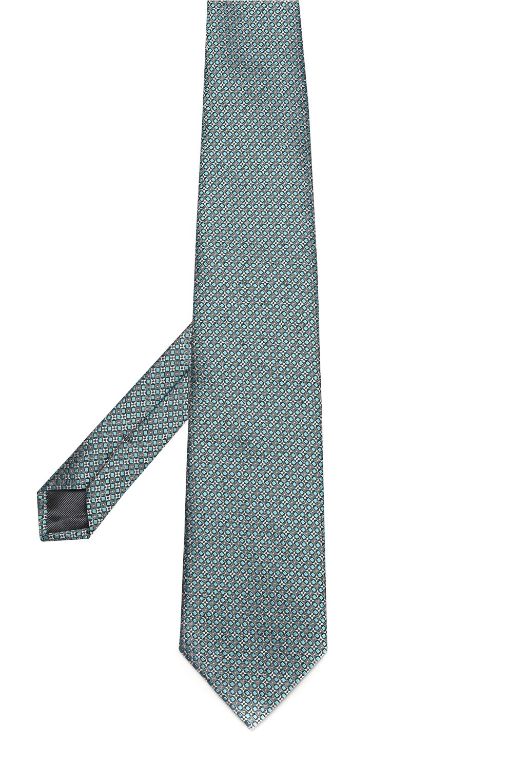 Шелковый галстук с узором ZEGNA, арт. Z9E661XW, фото 2