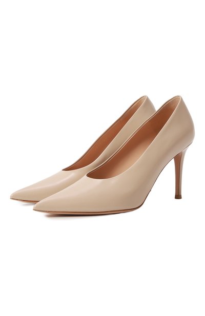 Женские кожаные туфли gianvito 85 GIANVITO ROSSI, арт. G22277.85RIC.T0KM0US