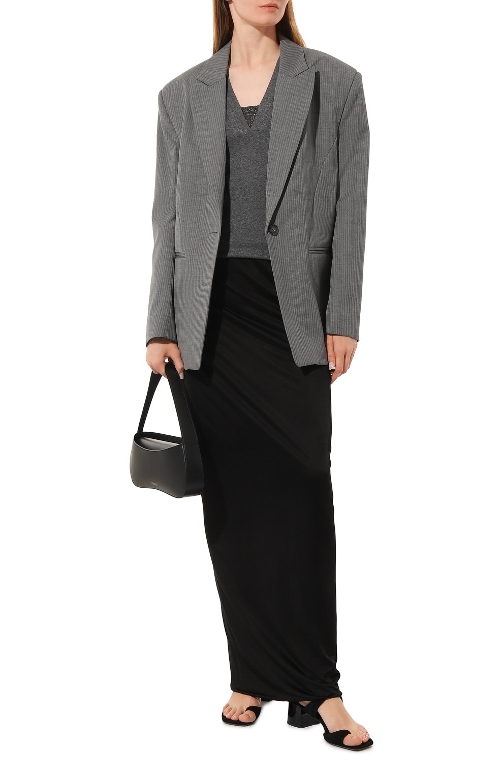 Хлопковый топ BRUNELLO CUCINELLI, арт. MPTC8EL672, фото 2