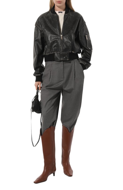 Хлопковая футболка Heron Preston Кремовый, фото 2