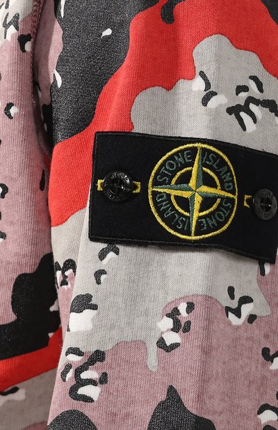 Хлопковое худи STONE ISLAND, арт. 7215668E6, фото 5