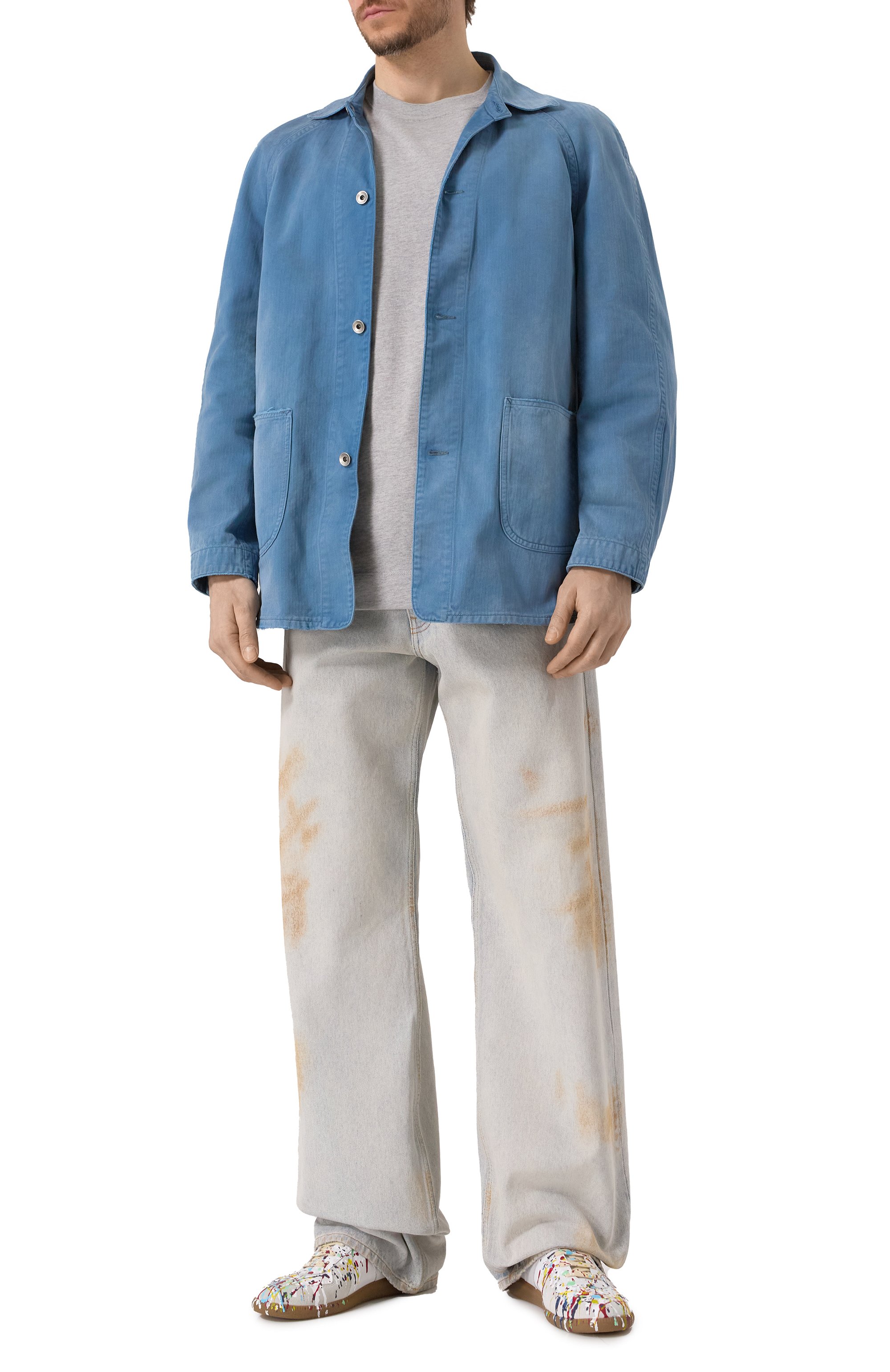 Хлопковая футболка DRIES VAN NOTEN, арт. 251-021111-1603, фото 2