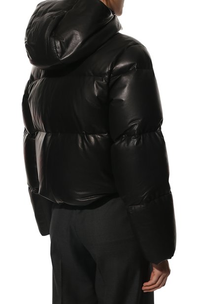 Кожаный пуховик PRADA, арт. 58A090-08P-F0002, фото 4