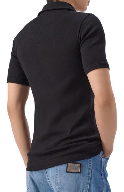 Хлопковое поло DOLCE & GABBANA, арт. G8SR0T/FUGFJ, фото 4