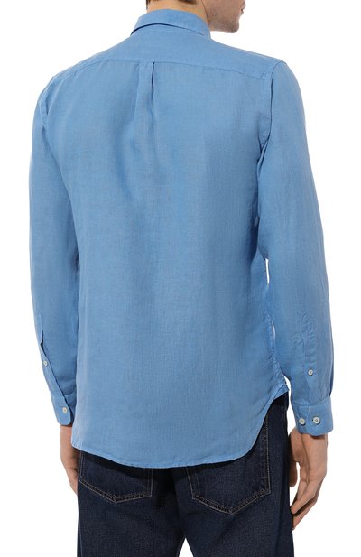 Льняная рубашка 120% LINO, арт. Y0M1425/0000115/000, фото 4