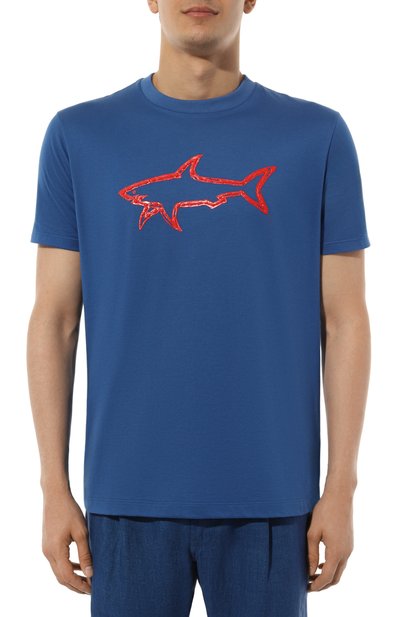 Хлопковая футболка PAUL&SHARK, арт. 12311633, фото 3