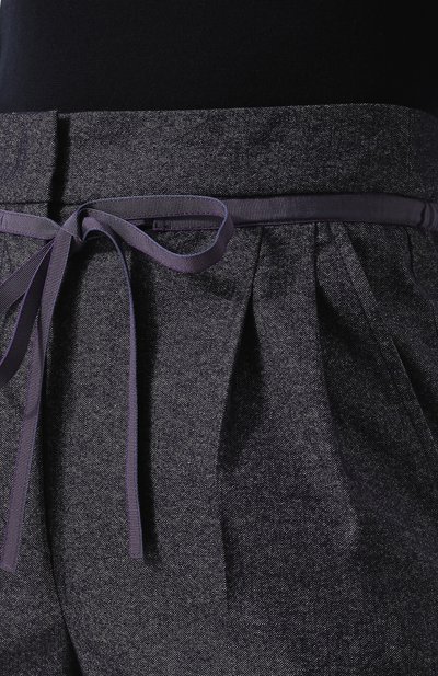 Брюки из смеси шерсти и хлопка с отворотами GIORGIO ARMANI, арт. 8WHPP00S/T008V, фото 5