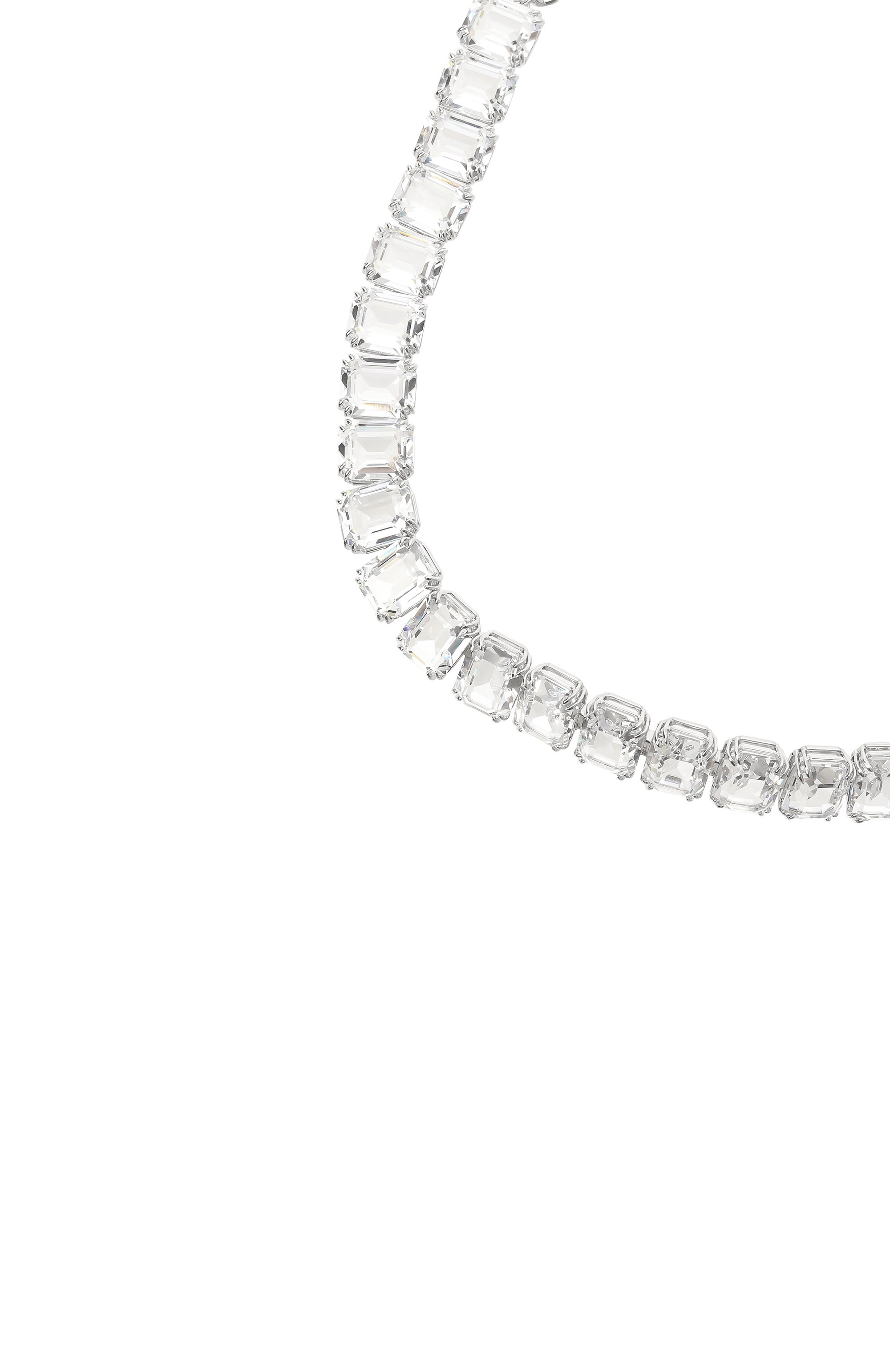 Колье millenia SWAROVSKI серебряного цвета по цене 49950 руб., арт. 5696292, фото 3 Колье millenia SWAROVSKI, арт. 5696292, фото 3