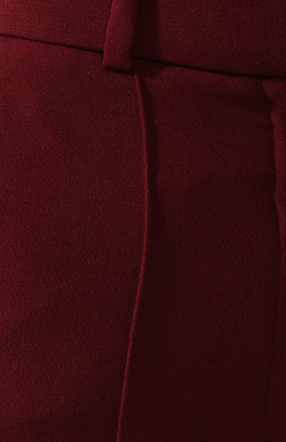 Брюки со стрелками LESYANEBO бордового цвета по цене 20800 руб., арт. FW19/Н-157, фото 5 Брюки со стрелками LESYANEBO, арт. FW19/Н-157, фото 5