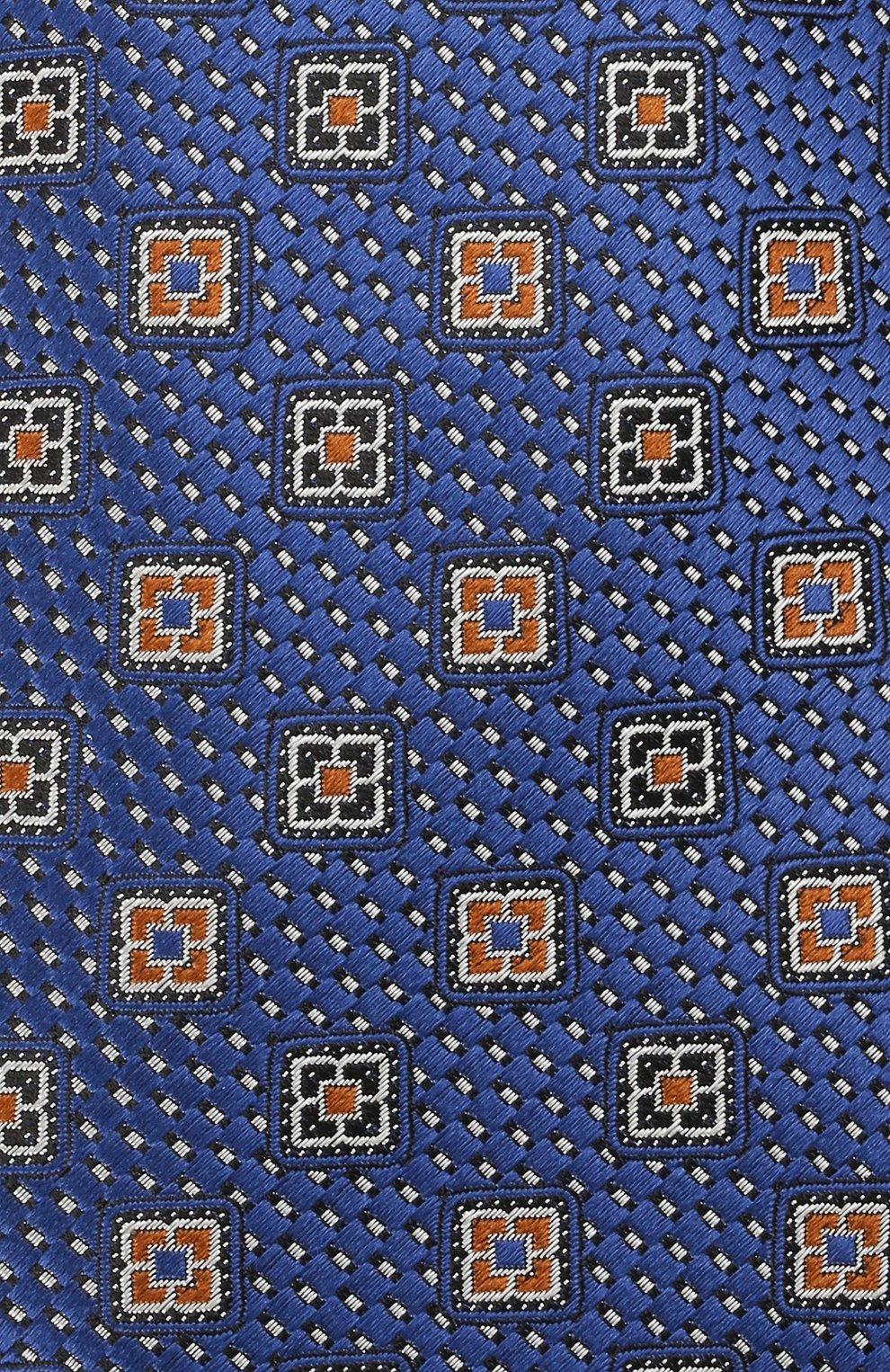 Шелковый галстук CANALI темно-синего цвета по цене 14650 руб., арт. 18/HJ03081, фото 3 Шелковый галстук CANALI, арт. 18/HJ03081, фото 3