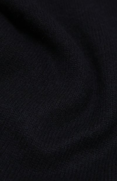 Кашемировый шарф ALLUDE темно-синего цвета по цене 26550 руб., арт. 215/11241, фото 3 Кашемировый шарф ALLUDE, арт. 215/11241, фото 3