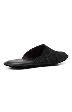 Мужского кожаные домашние туфли HOMERS AT HOME темно-серого цвета, арт. 12045/SC0TTISH | Фото 5 (Материал внутренний: Натуральная кожа; Материал сплава: Проставлено, Проверено; Нос: Не проставлено; Статус проверки: Проверено, Проверена категория; Мужское Кросс-КТ: тапочки-обувь; высота каблука: 1,5; ширина носка стельки: 9,2, 9,5; толщина подошвы: 1)