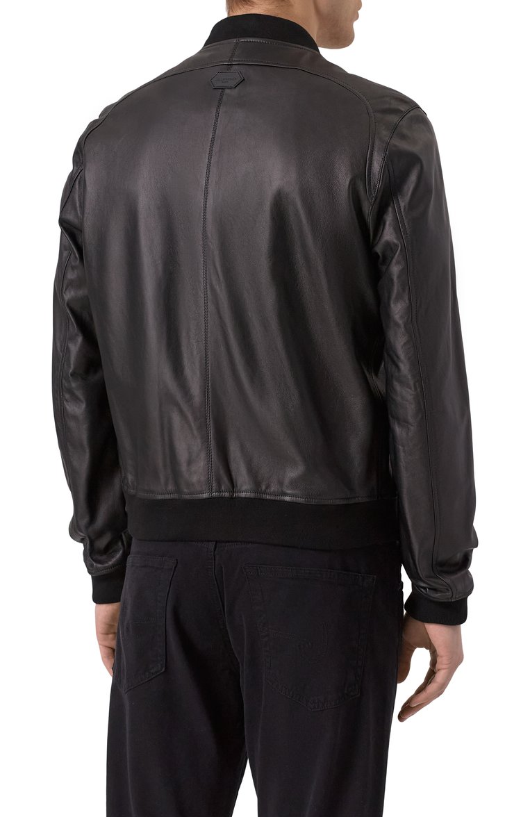 Кожаный бомбер JACOB COHEN, арт. 25E P/JUM_H0074 00G D1360 RW, фото 1