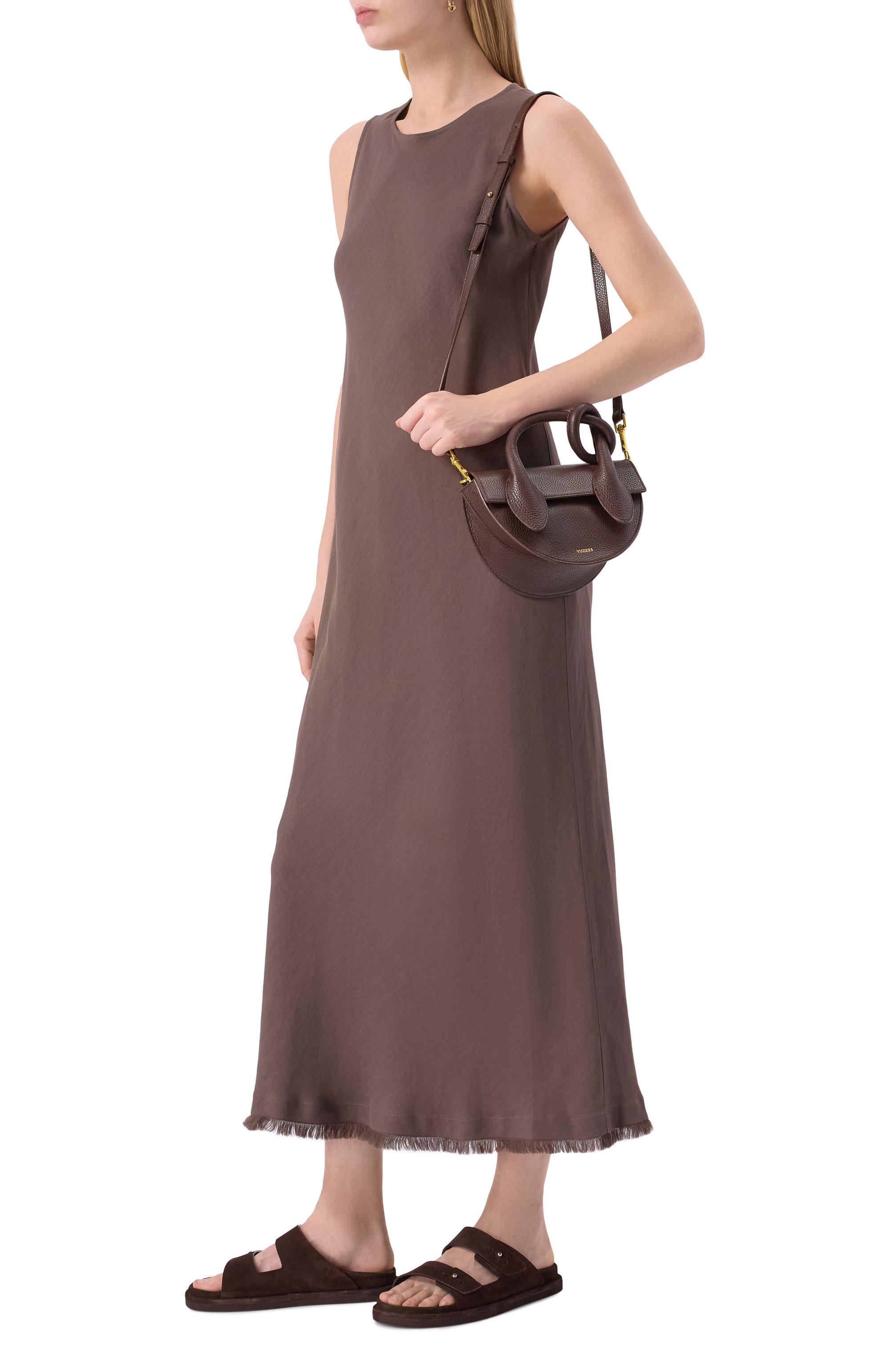 Замшевые шлепанцы MATTIA CAPEZZANI, арт. W456/CR0STA, фото 2