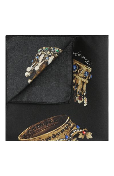 Мужской шелковый платок DOLCE & GABBANA, арт. GR412E/G0WJV