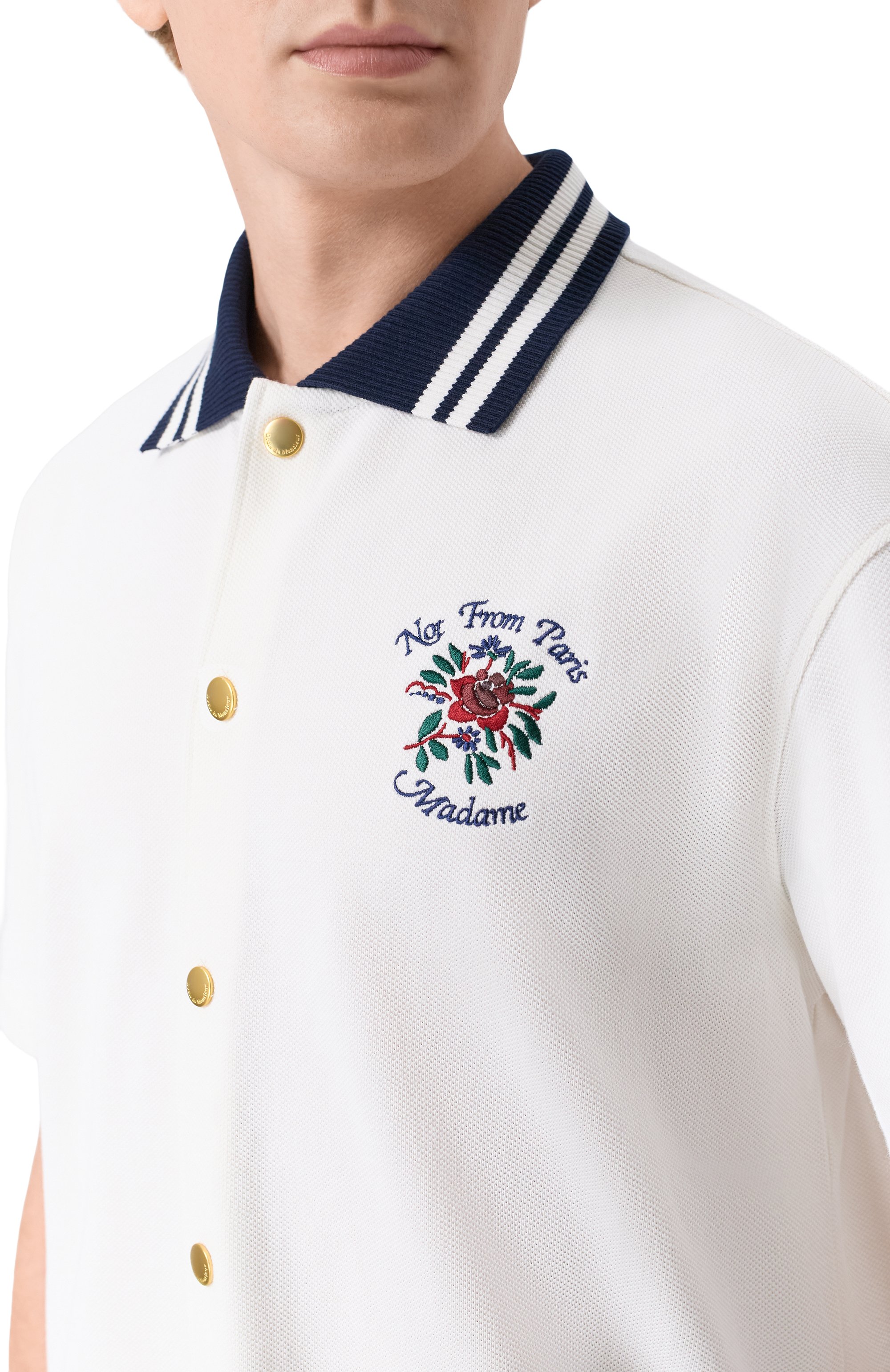 Хлопковая рубашка DROLE DE MONSIEUR, арт. J-SH247-C0264-0W, фото 5