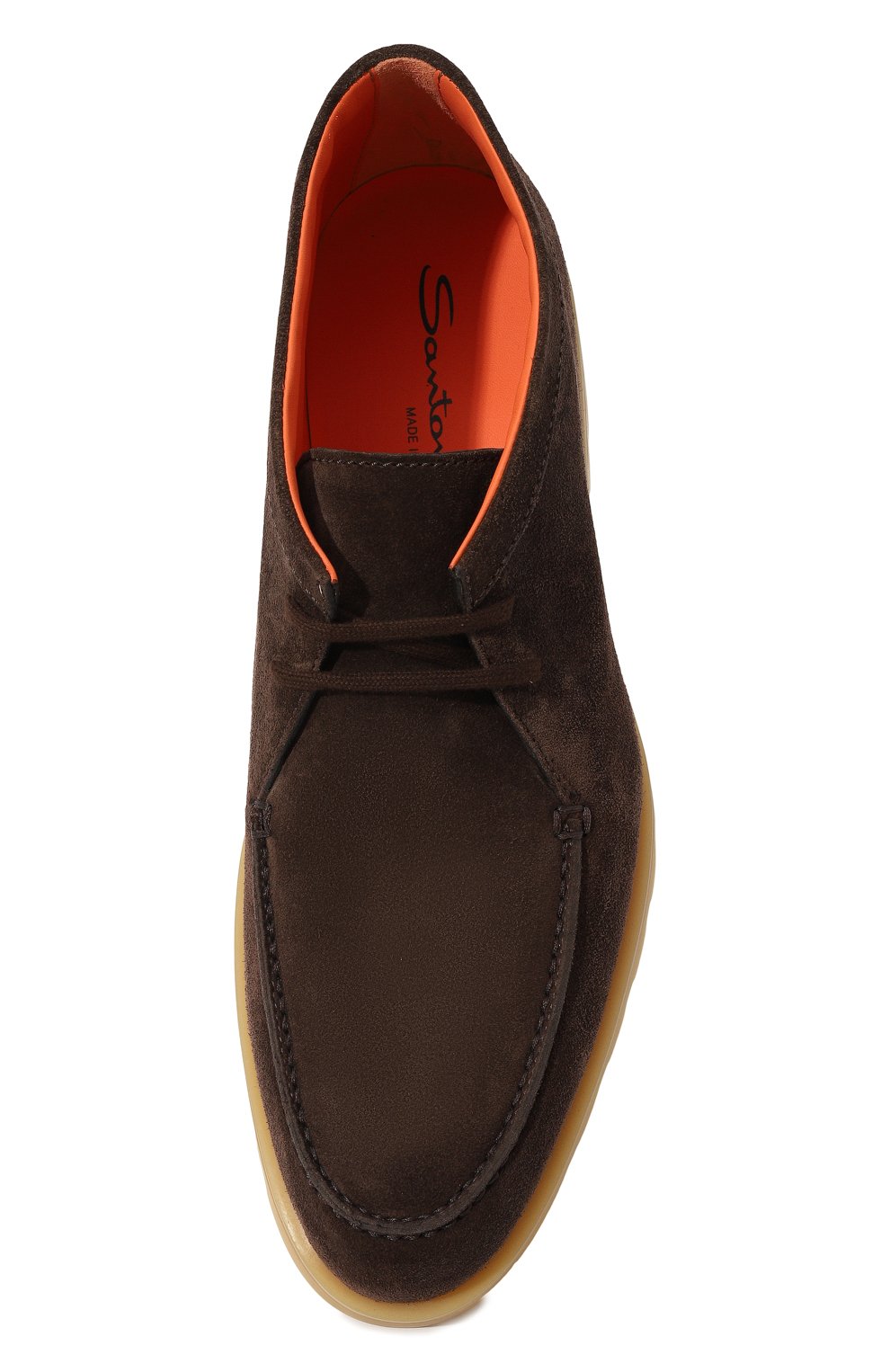 Замшевые ботинки detroit SANTONI, арт. MGDG18609AMBBSU0, фото 6