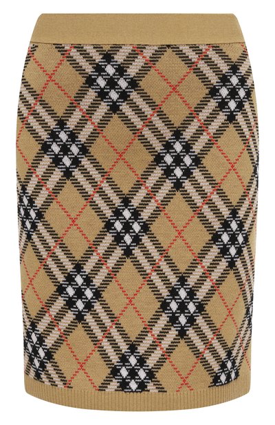 Женская шерстяная юбка BURBERRY, арт. 8112172