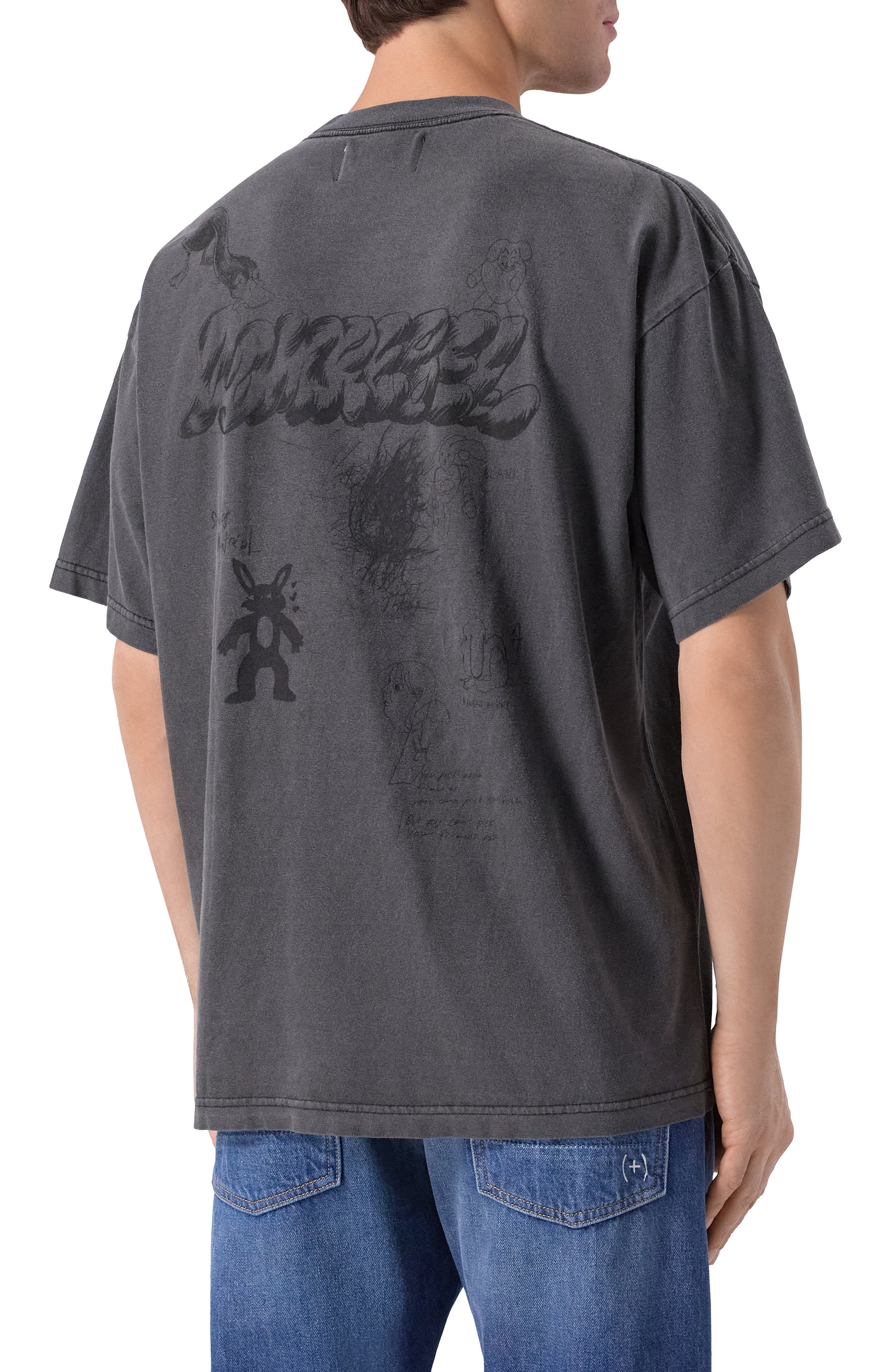 Хлопковая футболка DOMREBEL, арт. M BIG KISS, фото 4