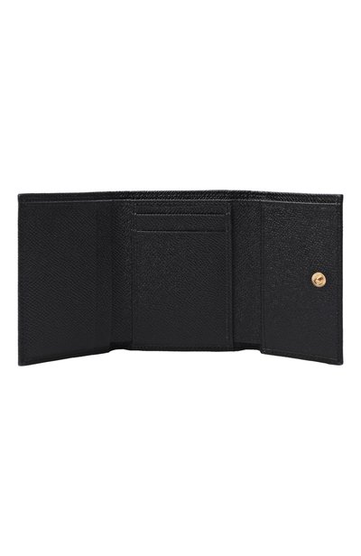 Кожаное портмоне DOLCE & GABBANA черного цвета по цене 49950 руб., арт. BI0770/A1001, фото 3 Кожаное портмоне DOLCE & GABBANA, арт. BI0770/A1001, фото 3