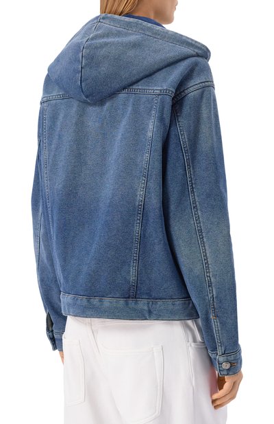 Джинсовая куртка sketch 01 495 DENIM синего цвета по цене 25000 руб., арт. 49526/ZHUS11B, фото 4 Джинсовая куртка sketch 01 495 DENIM, арт. 49526/ZHUS11B, фото 4