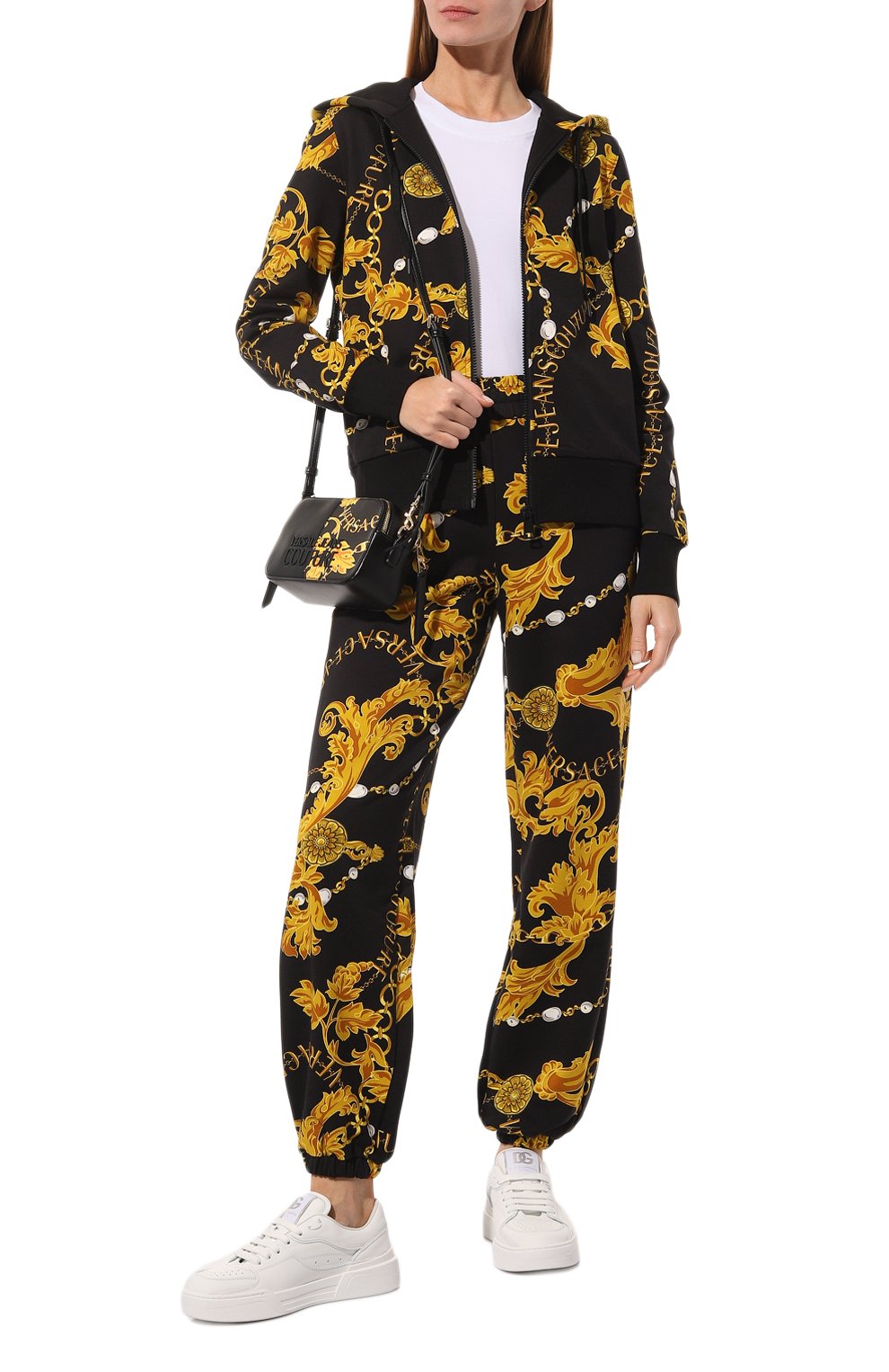 Хлопковая толстовка VERSACE JEANS COUTURE, арт. 75HAI306/FS111, фото 2