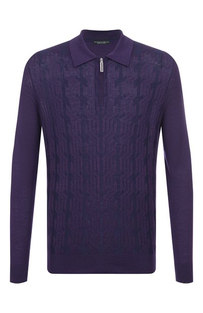 Мужское поло из кашемира и шелка STEFANO RICCI, арт. K808096P30/F25374