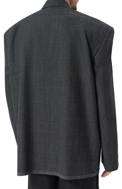 Шерстяной пиджак BALENCIAGA, арт. 821072/TRT34, фото 4
