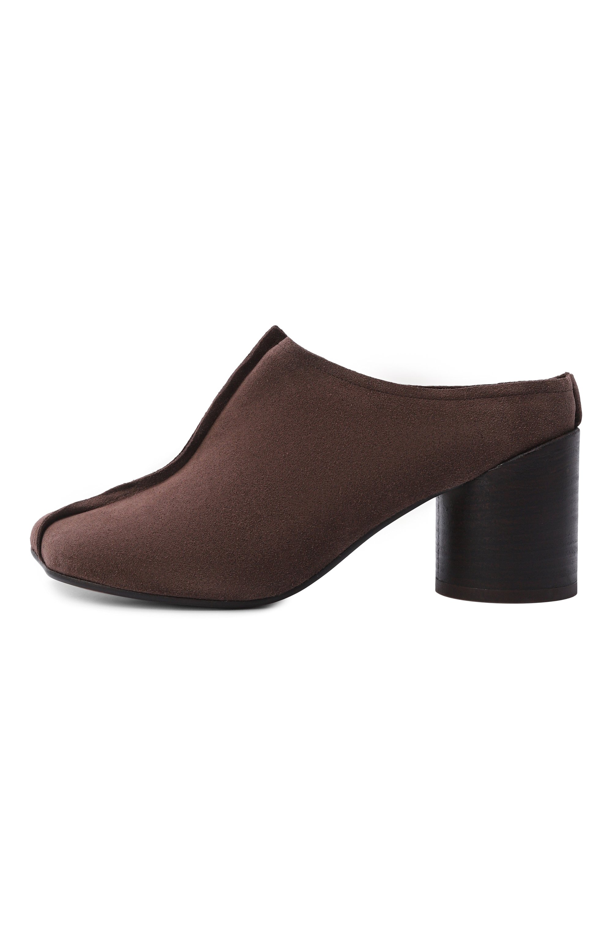 Замшевые мюли anatomic stitch-toe MM6, арт. S59WX0085/P6385, фото 4