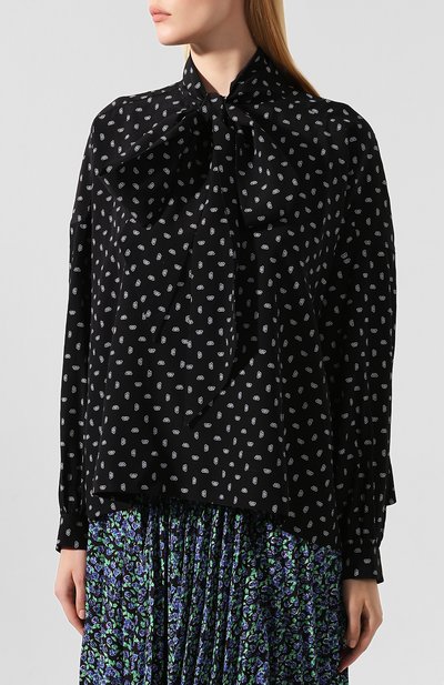 Шелковая блузка BALENCIAGA, арт. 482308/TFLD2, фото 3