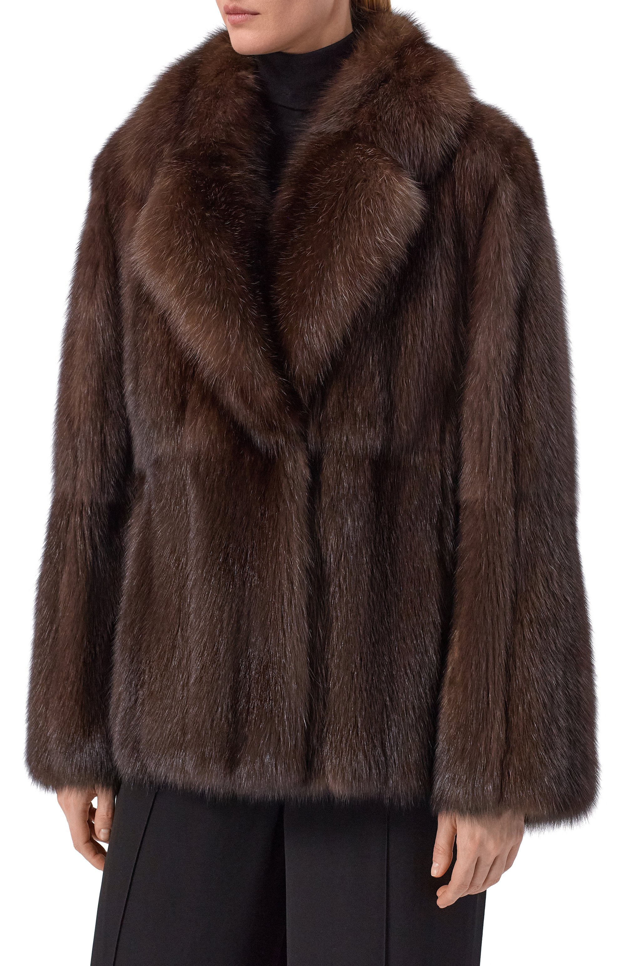 Шуба из соболя VICTORIA KUSENKOVA, арт. 769509903540, фото 3