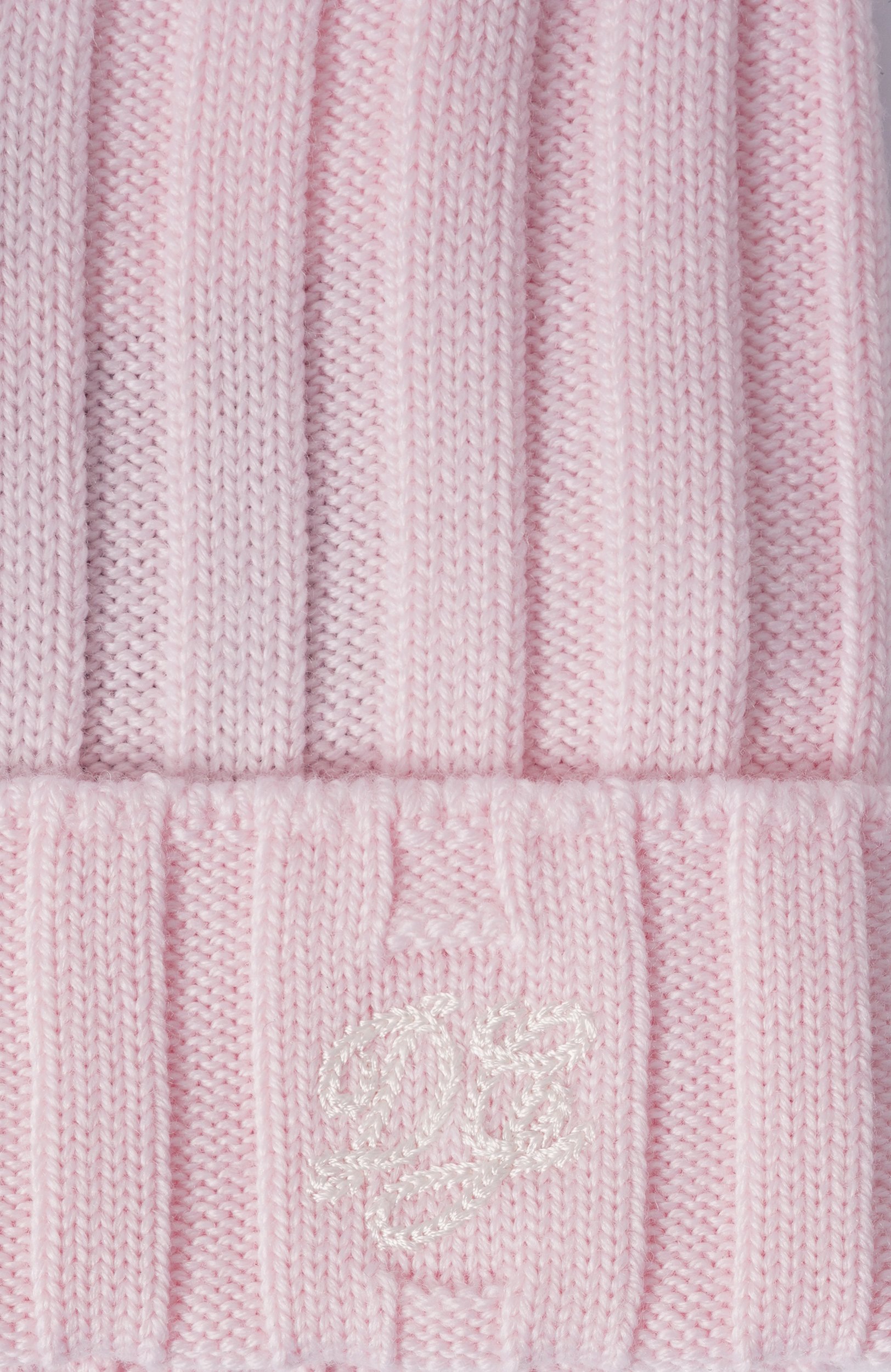 Шерстяная шапка DOLCE & GABBANA светло-розового цвета по цене 23600 руб., арт. LBKHI7/JDVDN, фото 3 Шерстяная шапка DOLCE & GABBANA, арт. LBKHI7/JDVDN, фото 3