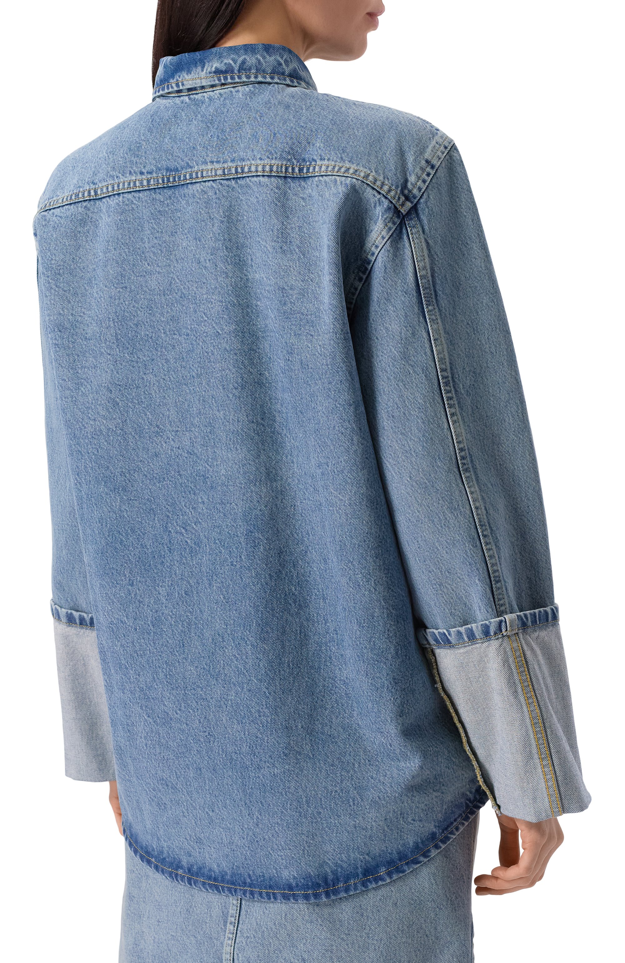 Джинсовая рубашка M05CH1NO JEANS, арт. J0216/3217, фото 4