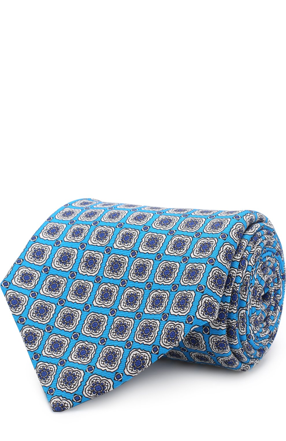 Шелковый галстук с узором KITON, арт. KA/C2C89, фото 1