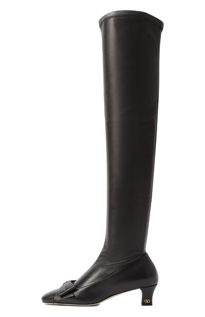 Кожаные ботфорты bowow 45 VALENTINO, арт. 7W2S0MB2/TNN, фото 4