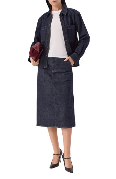 Хлопковая футболка FRAME DENIM, арт. WP26JTE003/THE BABY TEE, фото 2